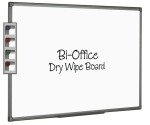 BIOFFICE WHTBRD 900X600MM ALUM FINISH