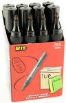 Papermate Perm Marker Bullet Black M15 - 12 Pack