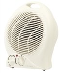 Crown Upright Fan Heater White