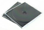 Q CONNECT CD JEWEL CASES BLACK/CLEAR P10