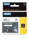 DYMO Flexible Nylon Tape - Black on White