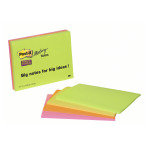 POSTIT SUPERSTICKY MEET NEON 200MM PK4