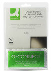 Q Connect Large Screen Cleaning Wipes - 10 Pack