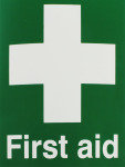 Extra Value Self-Adhesive First Aid Sign - 150x110mm