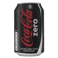 Coca Cola Zero 330ml Can - 24 Pack