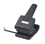 Q CONNECT HOLE PUNCH XHEAVY DUTY BLACK