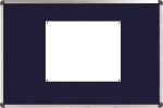 NOBO ELIPSE NOTICE BRD FELT BL 900X600MM