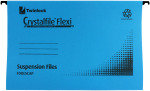 Crystal File Flexi Standard Fc Blue Pk50