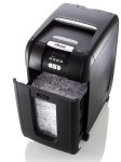 Rexel Auto+ 300X Cross Cut Shredder Black