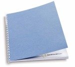 GBC 250G LEATHER COVERS PLN W/ BL P100