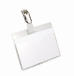 Durable Visitor Badge Landscape 60x90mm 25 Pack