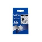 Brother TZe121 - Laminated adhesive tape - black on clear - Roll (0.9 cm x 8 m) - 1 roll(s)
