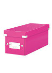 Leitz WOW Click & Store Media Storage Box - Pink