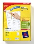 AVERY LSR LBL 18TV PK500 WHT L7161 FPC