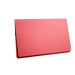 *Guildhall Full Flap Pocket Wallet Red - 50 Pack