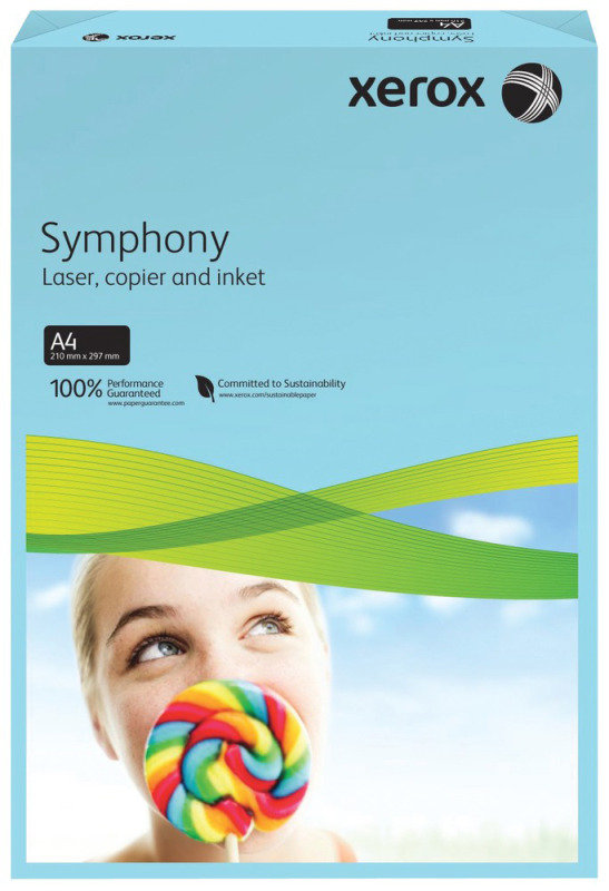 Xerox Symphony A4 80gsm Pastel Pink Paper - 500 Sheets