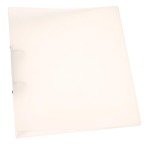 Q CONNECT RING BINDER FROSTED CLEAR