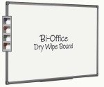 BIOFFICE WHTBRD 600X450MM ALUM FINISH