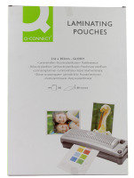 Q-Connect A4 Laminating Pouch 160 Micron - 100 Pack