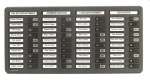 Indesign Wall Mounted 40 Name In-Out Board