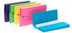 Europa Pocket Wallet Foolscap Assorted 25 Pack