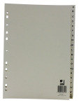 Q CONNECT INDEX A-Z A4 20PART BUFF