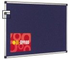 BI OFFICE BLUE FELT BRD 1200X900 ALU FRM