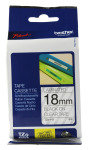 Brother Laminated Tape 18MM - (For PTS Black on Clear)