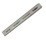 Q-Connect Ruler Shatterproof 30cm White