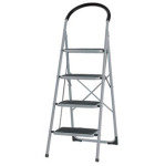 STEP LADDER 4 TREAD GREY/BLUE 359295