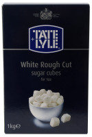 Tate & Lyle Rough Cut White Sugar Cubes - 1kg Box