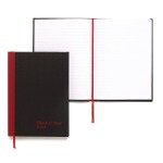 Blk N Red Manubk A6 Ft 100080429 - 5 Pack