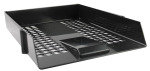 Q-Connect Black Plastic Letter Tray