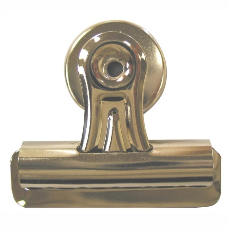 Q-Connect Heavy Duty Magnetic Bulldog Clip Pk 2 Silver | Ebuyer.com