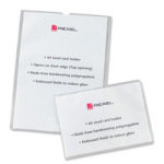 NYREX CARDHOLDER A5 CLEAR PK25 12093