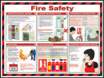 SIGNSLAB 420X590 FIRE SAFETY POSTER