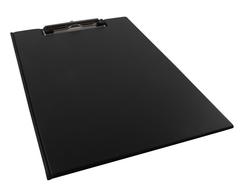 Rapesco Foldover Clipboard, A4/Foolscap (black) | Ebuyer.com