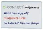 Q Connect 1200 x 1800mm Wall Mountable Whiteboard