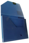 Snopake DocBox (A4) Polypropylene Box File with Push Lock 25mm Spine (Dark Blue)