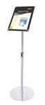 DEFLECTO BEVELLED FLOOR SIGN HOLDER A4