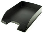 LEITZ PLUS STANDARD LETTER TRAY BLACK
