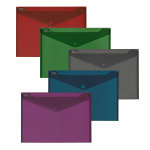 Snopake Fusion A4 Polyfile Assorted Colours - 5 Pack