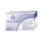 ROLODEX 40 BUSINESS CARD SLEEVES BP CLR