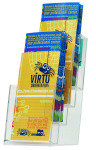 Q-Connect Literature Holder Four Pockets