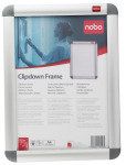 Nobo Clipframe Aluminium A4 Silver