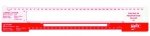 HELIX POSTAL CHARGE TEMPLATE P10 RED/WHT