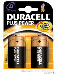 Duracell Plus D Battery - 2 Pack