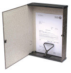 Q Connect Boxfile Black - 5 Pack