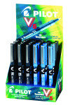 PILOT V5 HI TECPNT RB AST DSPY24 BLK/BLU