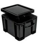 REALLY USEFUL 64 LITRE RECYCLED BOX BLK